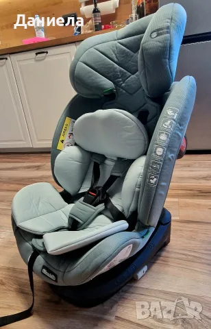 Столче за кола Chipolino Volare 360° — ISOFIX, i-Size, 40–150 см