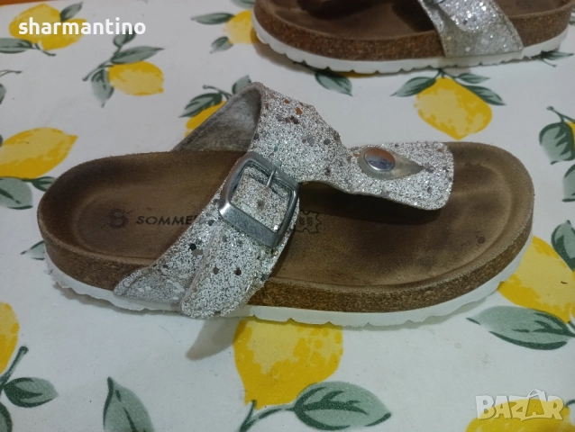 Кожени чехли Sommerkind N 32 - 6 лв, снимка 3 - Детски сандали и чехли - 51705218