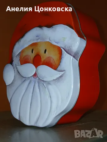 Коледна метална кутия , снимка 1