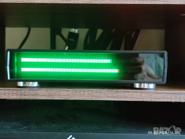 Стерео LED VU Meter със 160 диода [зеленочервено], снимка 2 - Други - 56294540