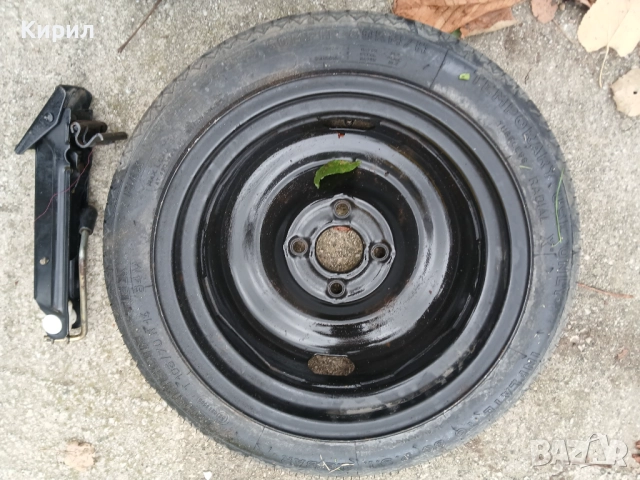 Продавам резервна гума тип патерица, снимка 5 - Гуми и джанти - 52349856