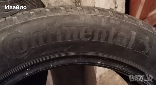 Продавам 2 броя зимни гуми 205.55.16 на 1 сезон дот 2021 Контентал , снимка 3 - Гуми и джанти - 53307722