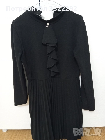 Дамска черна рокля 