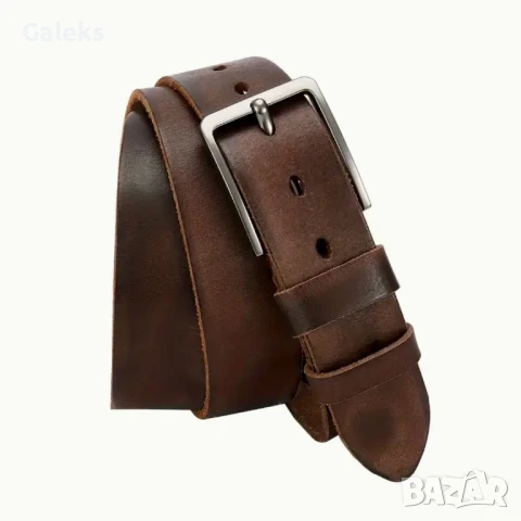 Истински* Мъжки спортни кожени колани DOOPAI" /Черна и Кафява върхова кожа!, снимка 9 - Колани - 50916539