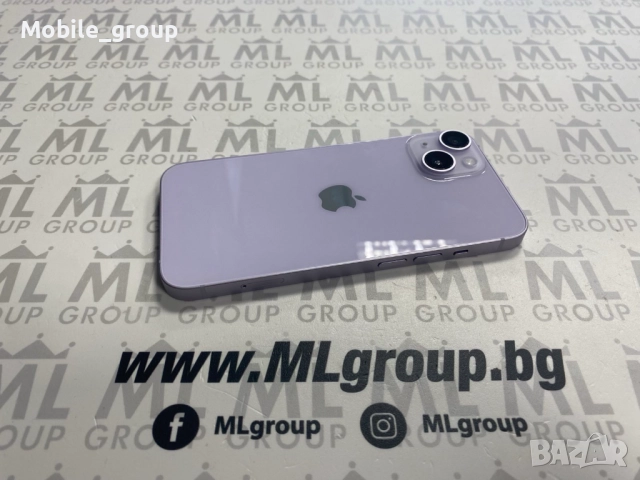 #MLgroup предлага iPhone 14 128GB Purple, втора употреба, снимка 3 - Apple iPhone - 52919164