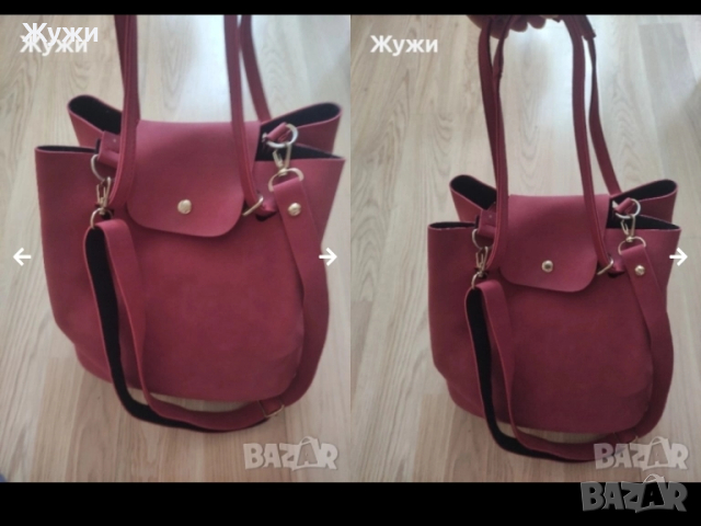 НАМАЛЕНИЕ 10% НА ВСИЧКО В ТАЗИ ОБЯВА. ДАМСКИ раниц, чанти, различни модели и цветове, снимка 7 - Раници - 50141375