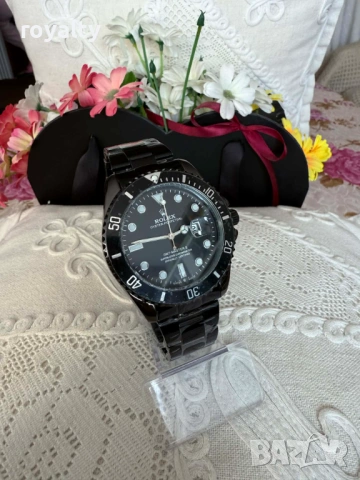 Rolex Нов Мъжки Часовник с Кварцов Механизъм Ролекс 