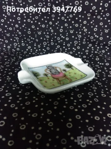 пепелник с коте, снимка 2 - Декорация за дома - 48951153