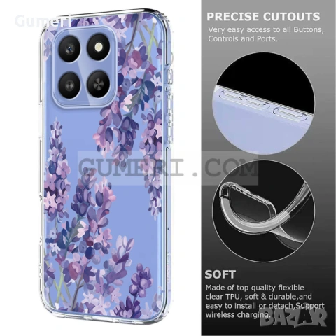 Прозрачен Гръб с Картинки за Huawei Honor 400 Smart, снимка 7 - Калъфи, кейсове - 53257937