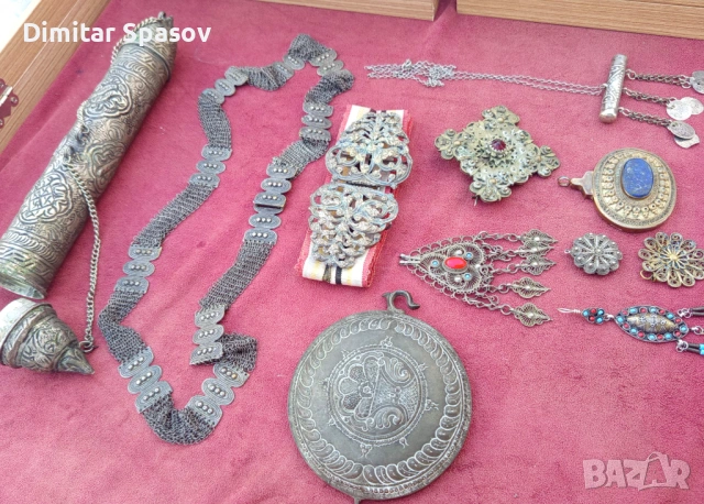 Възрожденски Накити Пафта Висулка Мощехранителница Муска, снимка 5 - Антикварни и старинни предмети - 53054921