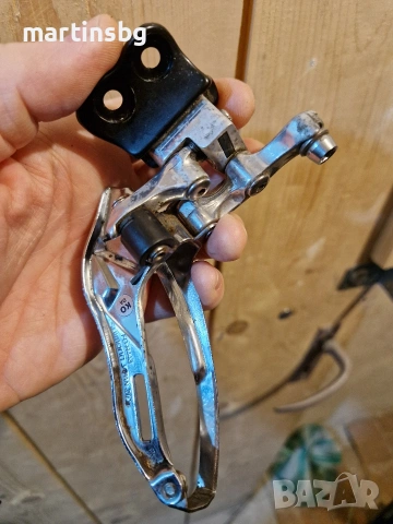 Преден и заден дерайльор Shimano 3x8, снимка 2 - Части за велосипеди - 52452055