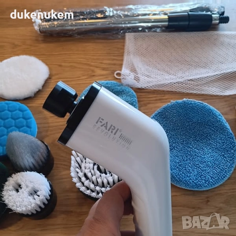 НОВА! Електрическа четка, 8 в 1, телескопична дръжка, снимка 8 - Други стоки за дома - 52812102