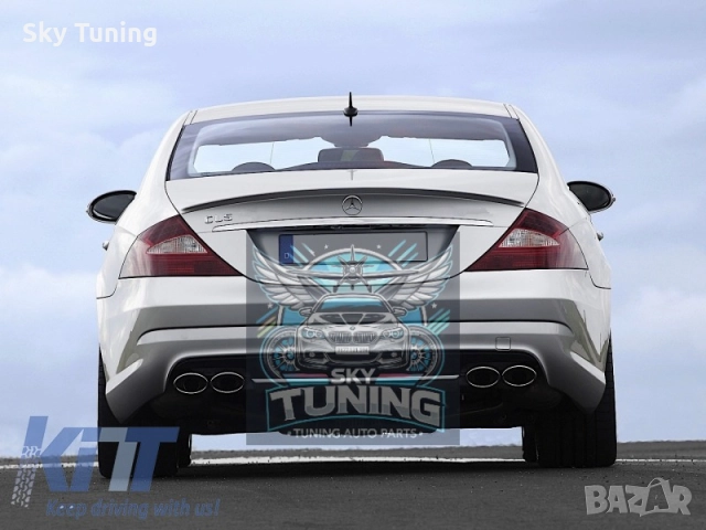 Лип багажник Мерцедес cls w219 заден капак Mercedes cls W219 banan, снимка 3 - Аксесоари и консумативи - 51954820
