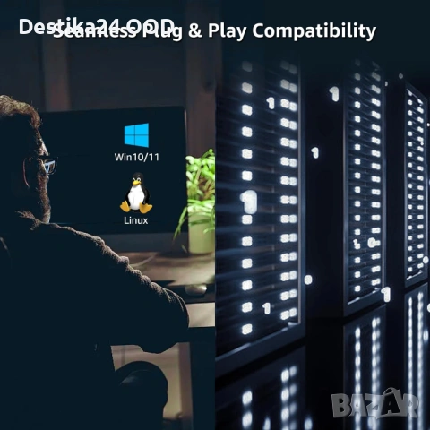 10G PCIe Мрежова карта RJ45 YuanLey – 10Gbps LAN Adapter, снимка 7 - Друга електроника - 53409071