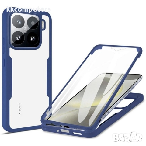 Xiaomi 15 Силиконов Калъф Anti-drop TPU + Acrylic и Протектор, снимка 2 - Калъфи, кейсове - 51497075