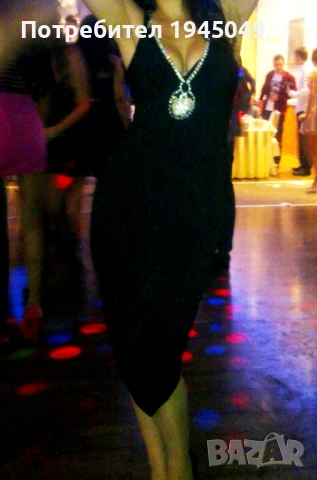 Дамска елегантна рокля - С размер
