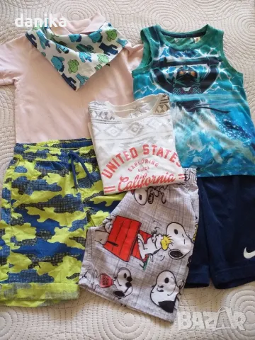 Лот тениски , панталони Nike  , Name it  , H&M  110 / 116