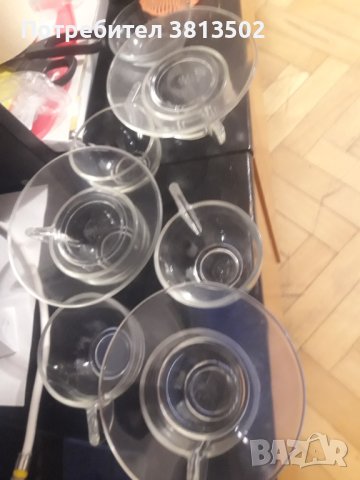 Чаши стъклени и други , снимка 4 - Сервизи - 41887720