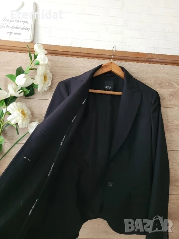 Черно елегантно сако Esprit , снимка 10 - Сака - 51429099
