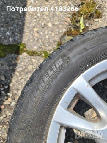 Оригинални джанти БМВ BMW с гуми 5х120 205/55/16 7Jx17H2, снимка 3 - Гуми и джанти - 53032537