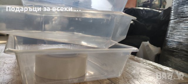 Пластмасова тава магазин ПРОЗРАЧНА/Пластмасово корито/Пластмасова вана, снимка 3 - Аксесоари за кухня - 42340886