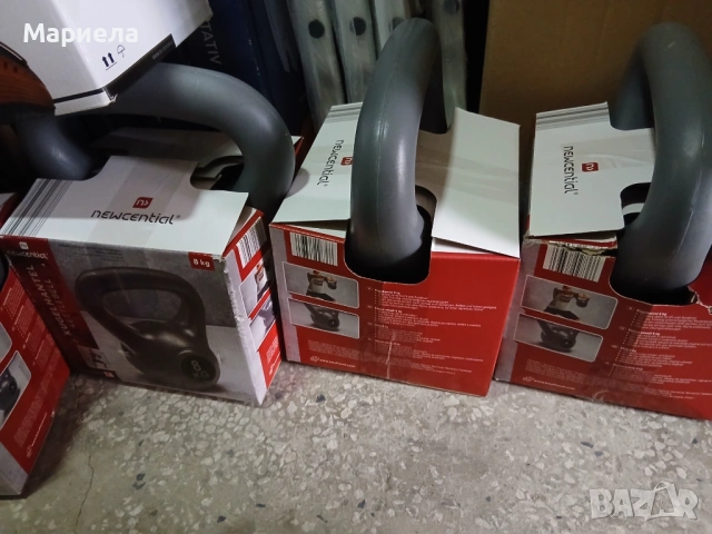 Пудовка Newcential 8 кг. / Кръгла гира за тренировки, снимка 2 - Други стоки за дома - 53607895