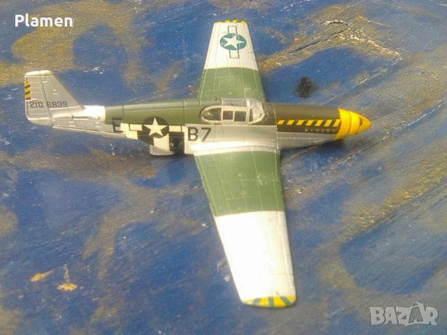 Метален модел на американски витлов самолет от втората световна война, снимка 2 - Колекции - 40365755