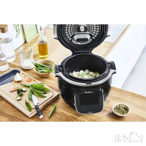 Мултикукър Moulinex Cookeo Touch WiFi (CE9028) 6L, снимка 8 - Мултикукъри - 55827712