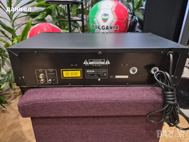 Отлично работещ Compact Disc Player TEAK CD-P3400 - Made in Japan, снимка 6 - Декове - 56215415