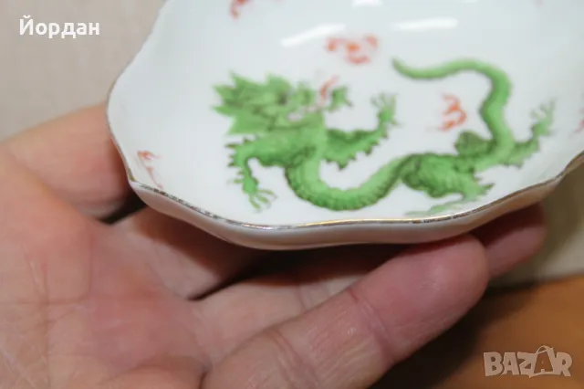 Немска порцеланова чиния ''Meissen'', снимка 7 - Колекции - 48473927