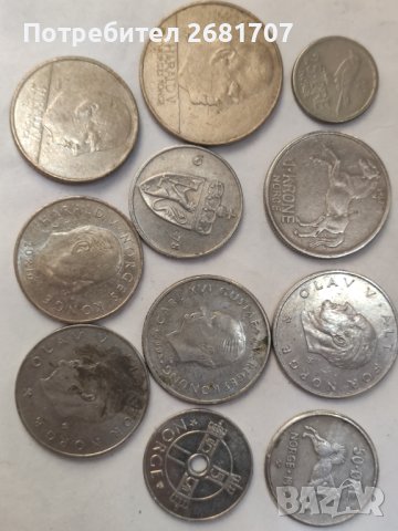 Монети Норвегия , снимка 3 - Нумизматика и бонистика - 41795944