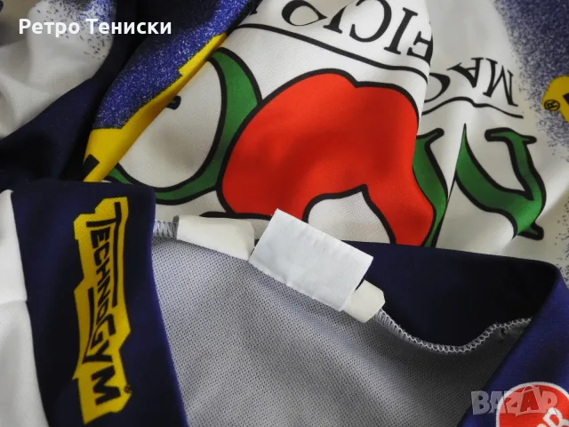 Тениска Diadora — Мъже размер XL Синьо, снимка 5 - Тениски - 56319359