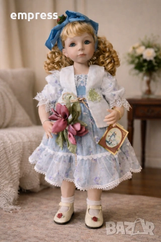 Порцеланова кукла Alberon - Nina , снимка 5 - Колекции - 53009034