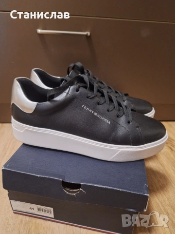 Маратонки/кецове Tommy Hilfiger- дамски 41 номер, снимка 3 - Маратонки - 53428328