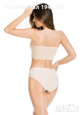 Микрофибърни бикини в черно ALFA 05002, снимка 2 - Бельо - 48314735