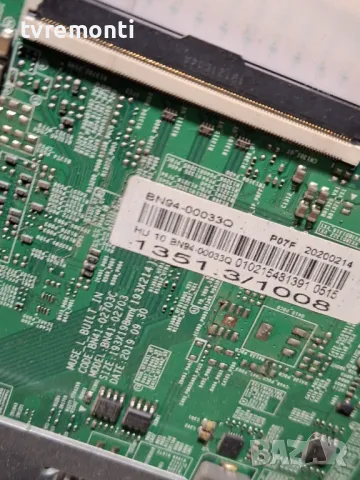 MAIN BOARD ,BN94-00033Q,BN41-02703A for, SAMSUNG,UE55RU7372U for 55inc DISPLAY CY-CN055HGHV6H, снимка 2 - Части и Платки - 48171930