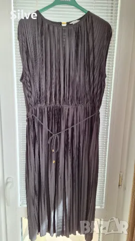  Рокли H&M - тъмно зелена и черна, снимка 3 - Рокли - 50155692