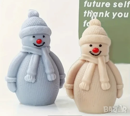 Молд плетен снежен човек (2)