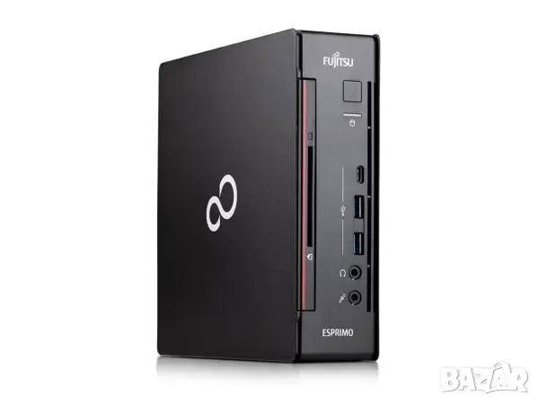 Мини компютър Fujitsu Esprimo Q958 / i5-8500 / 8GB RAM / 256GB NVMe SSD