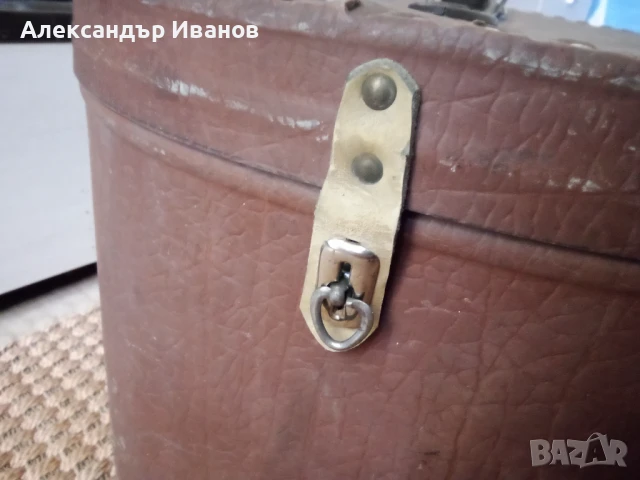 Стара кутия за шапки Христо Т. Желязковъ, снимка 3 - Колекции - 51383063