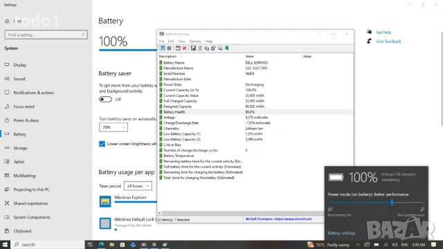 DELL LATITUDE 5300 FHD IPS Touchscreen I5-8365U/256GB/8GB/4G LTE, снимка 10 - Лаптопи за работа - 53860652