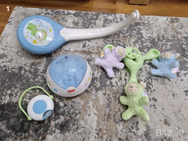 Въртележка за кошара Fisher price , снимка 2 - Музикални играчки - 53569529