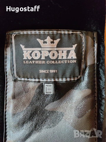 Ново Кожено яке Корона/Korona камуфлажно - естествена кожа лимитирана серия Хл, снимка 6 - Якета - 53340822