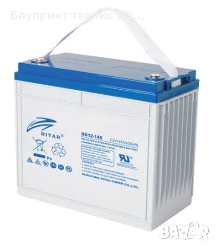 Тягови GEL акумулатори RITAR 12v 145ah 1500 цикъла (15 години)