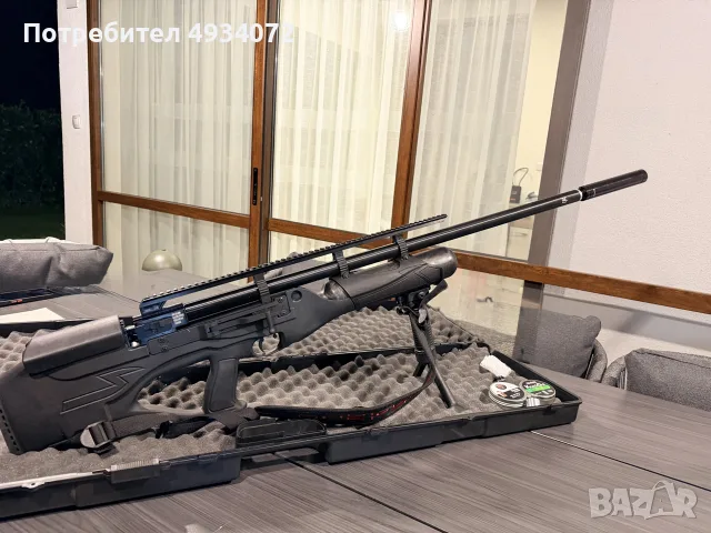 Продавам PCP Hatsan Hercules Bully Long, снимка 3 - Въздушно оръжие - 55873491