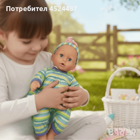 Кукла бебе My Sweet Love с 10 звука и аксесоари – идеален подарък за малки грижещи се сърца, снимка 3 - Кукли - 52829762