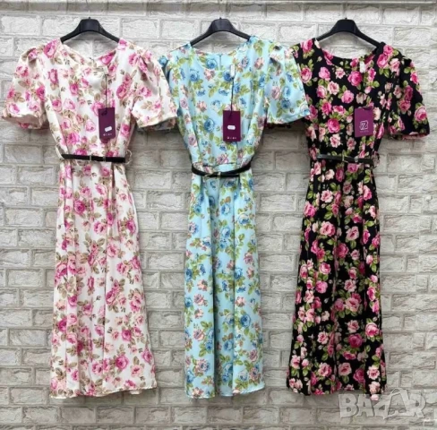 флорални рокли , снимка 8 - Рокли - 50871979