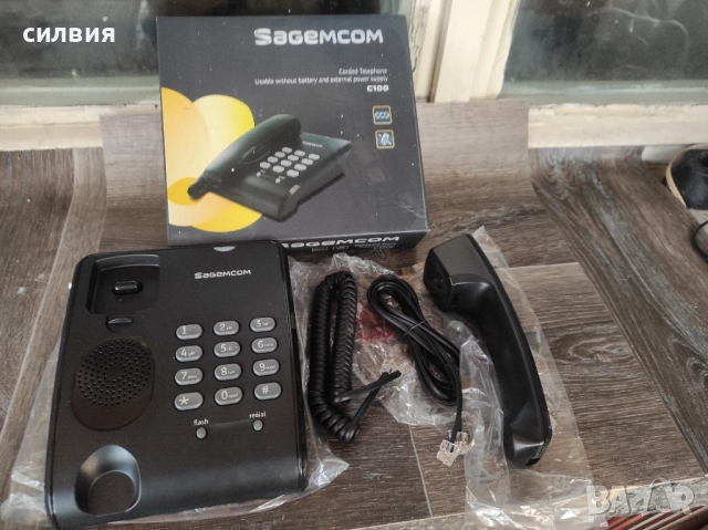 стационарен  телефон , снимка 3 - Стационарни телефони и факсове - 45413694