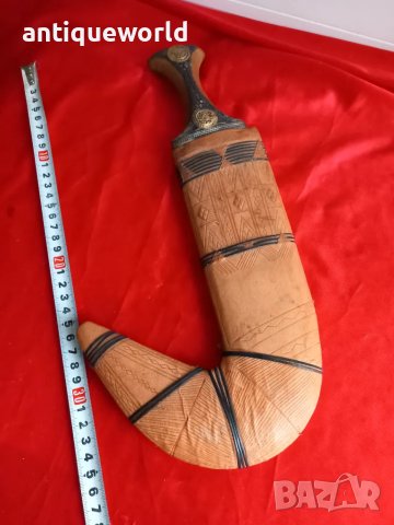 Стар ХАНДЖАР, Кинджал,Кама , Острие, снимка 6 - Антикварни и старинни предмети - 48131705