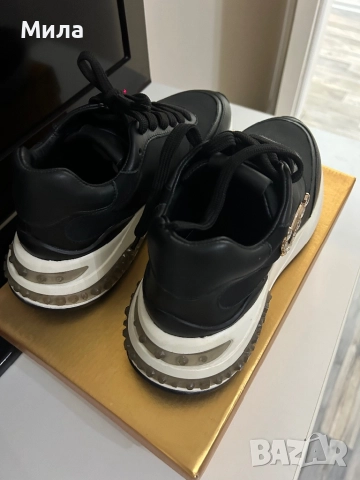 Jimmy Choo дамски спортни маратонки сникърси обувки естествена кожа, снимка 4 - Маратонки - 51746192
